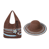 Staw Hat And Bag